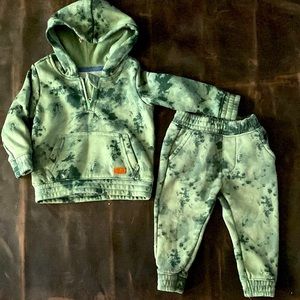 18M Boys Sweat pants and Matching Quarter Zip